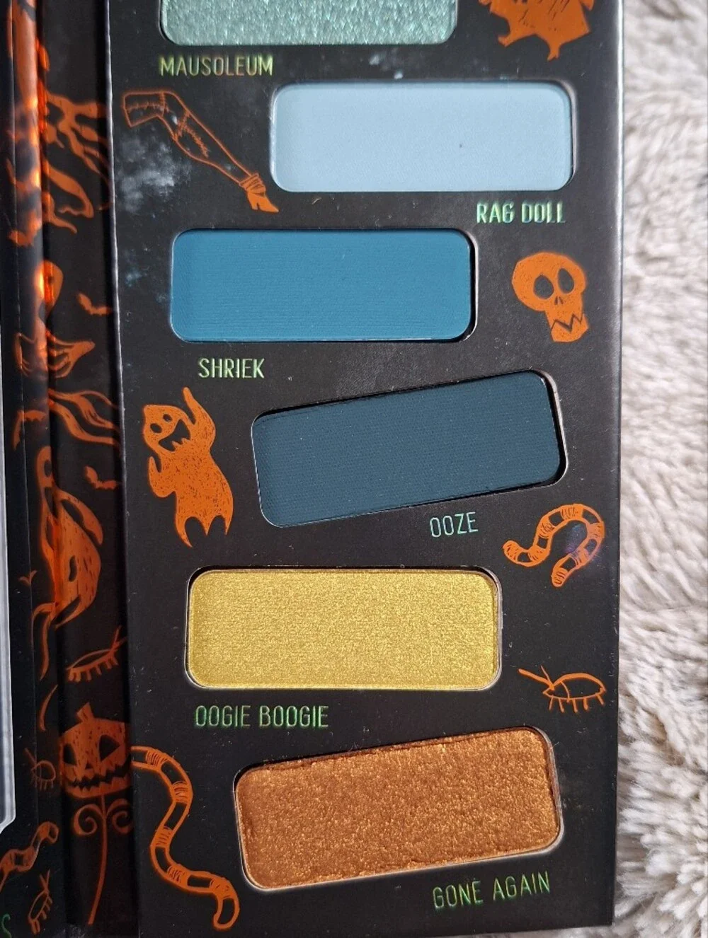 Halloween Town Eyeshadow Palette - Melt Cosmetics Nightmare Before Christmas